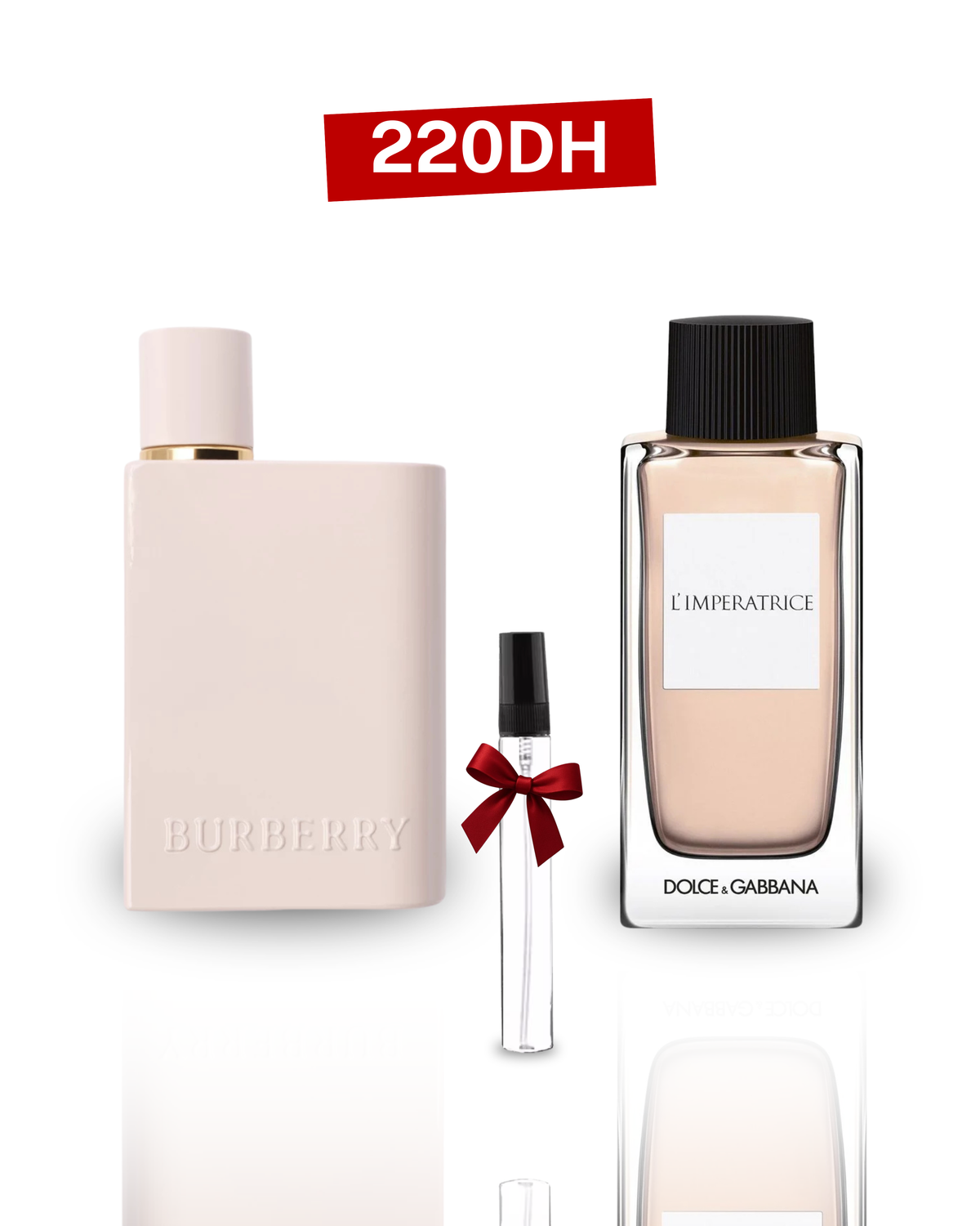 Burberry Her 10ml + L'Impératrice 10ml + 10ml Gratuit