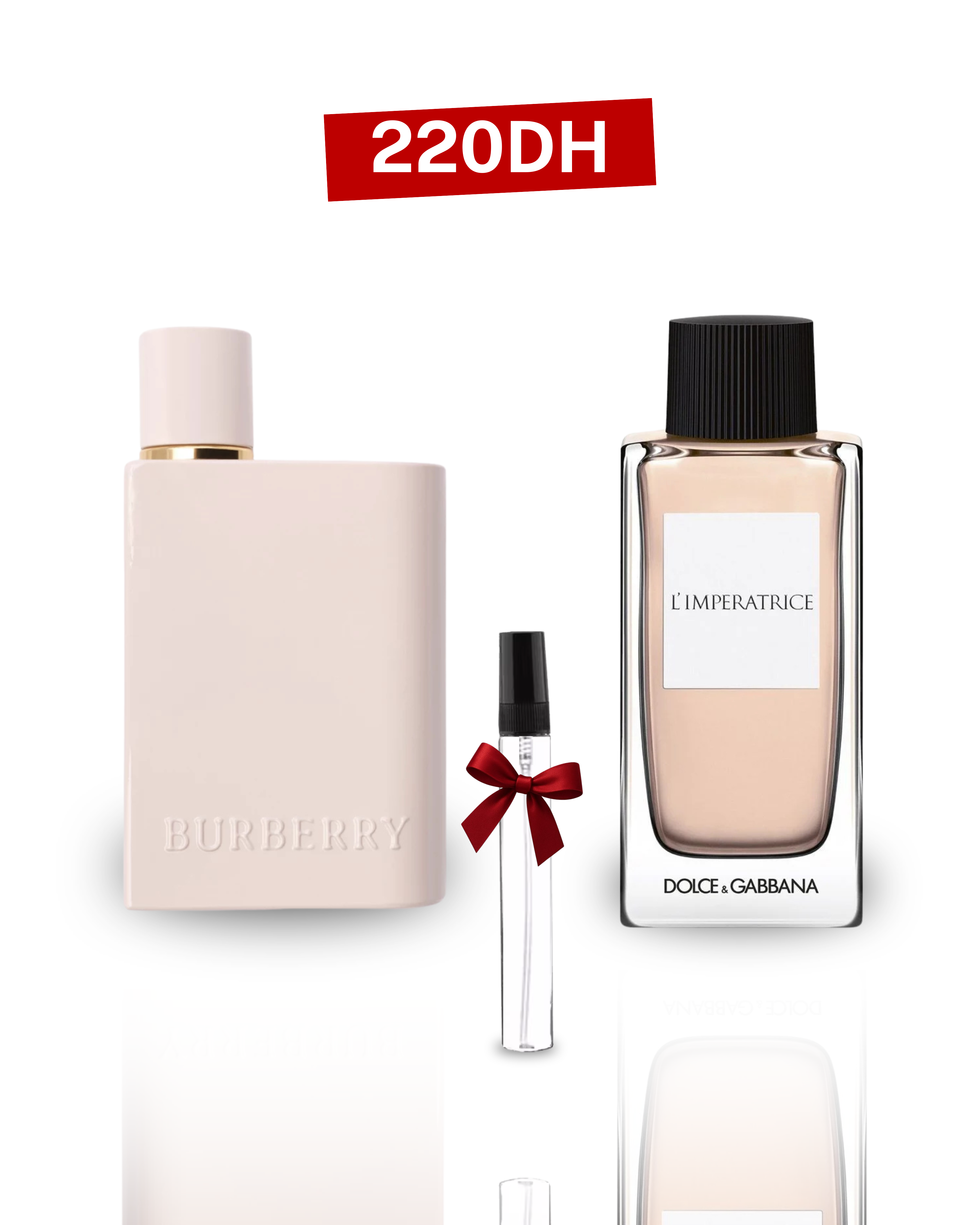 Burberry Her 10ml + L'Impératrice 10ml + 10ml Gratuit