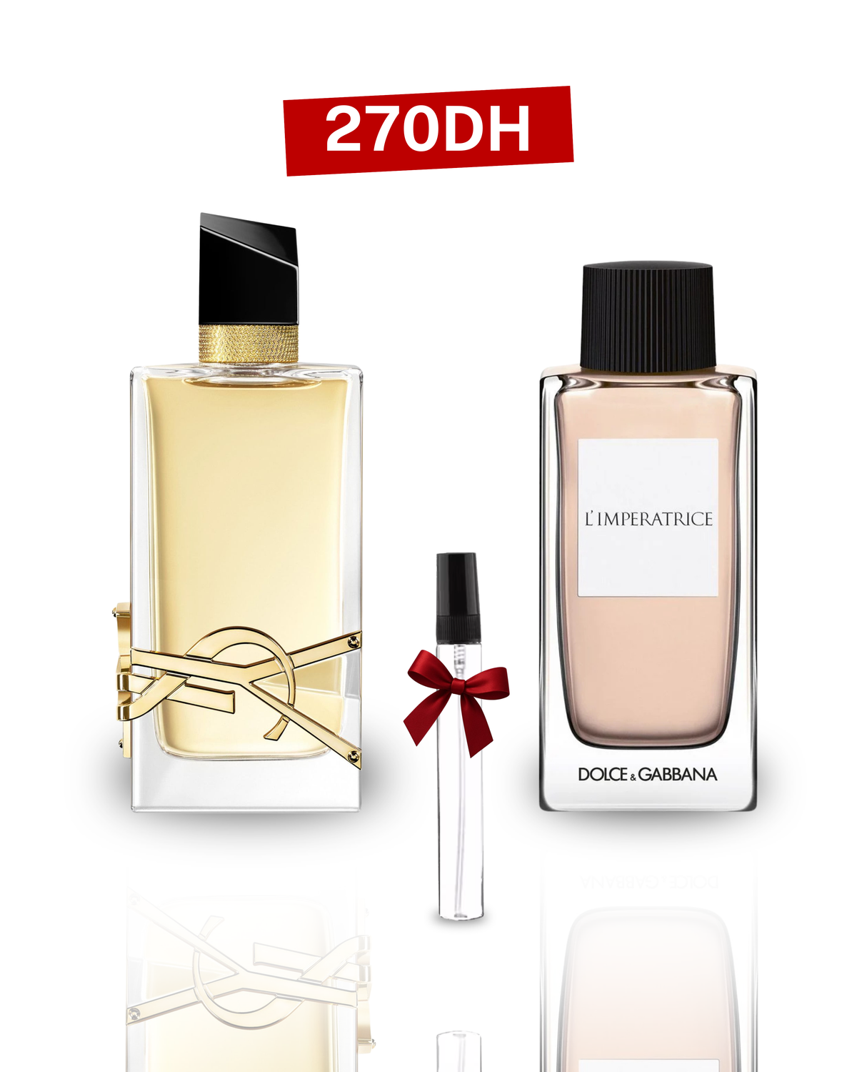 Libre 10ml + L'Impératrice 10ml + 10ml Gratuit