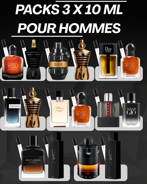 PACK 3x10ML HOMMES