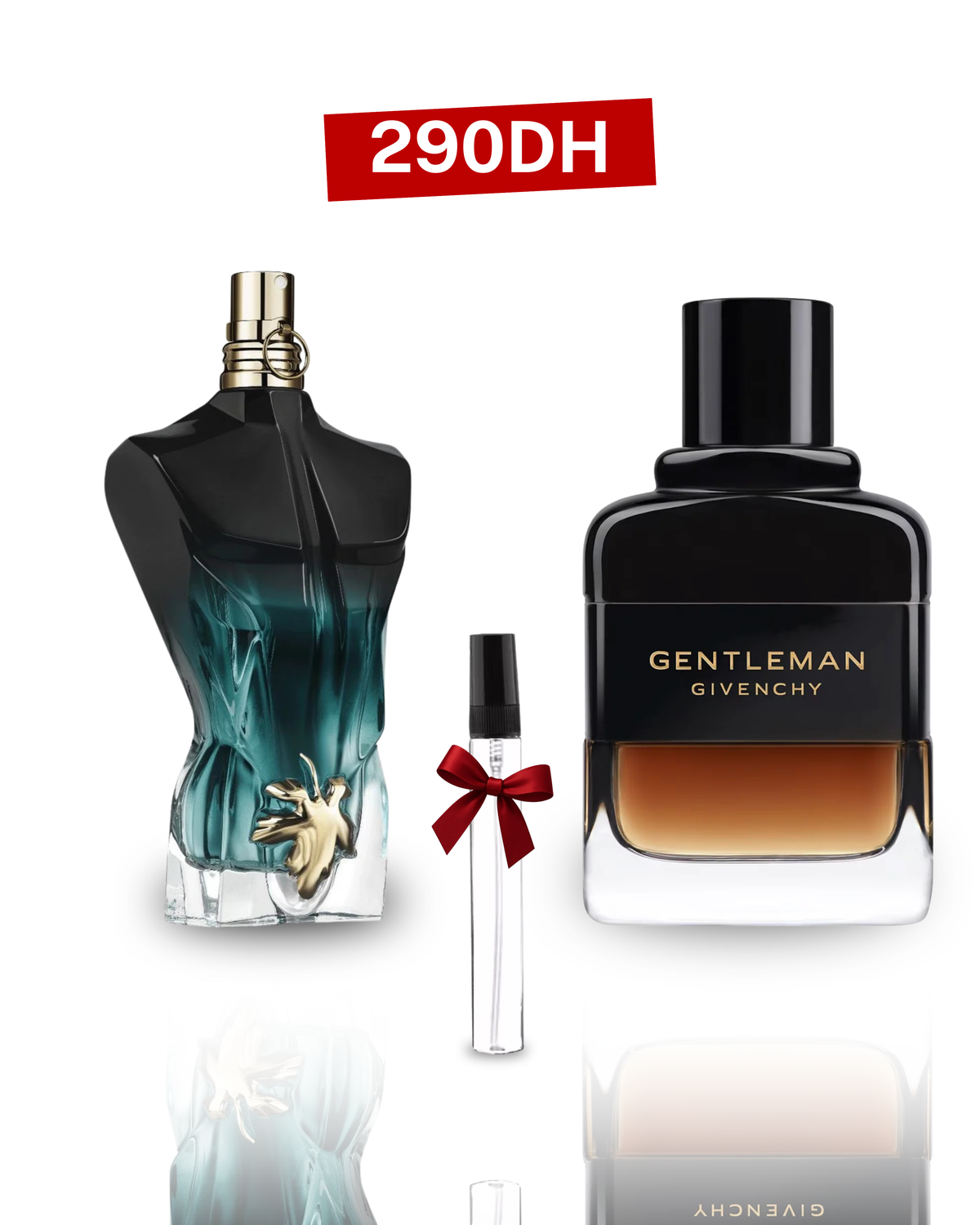 Le Beau Le Parfum 10ml + Gentleman Givenchy 10ml + 10ml Gratuit