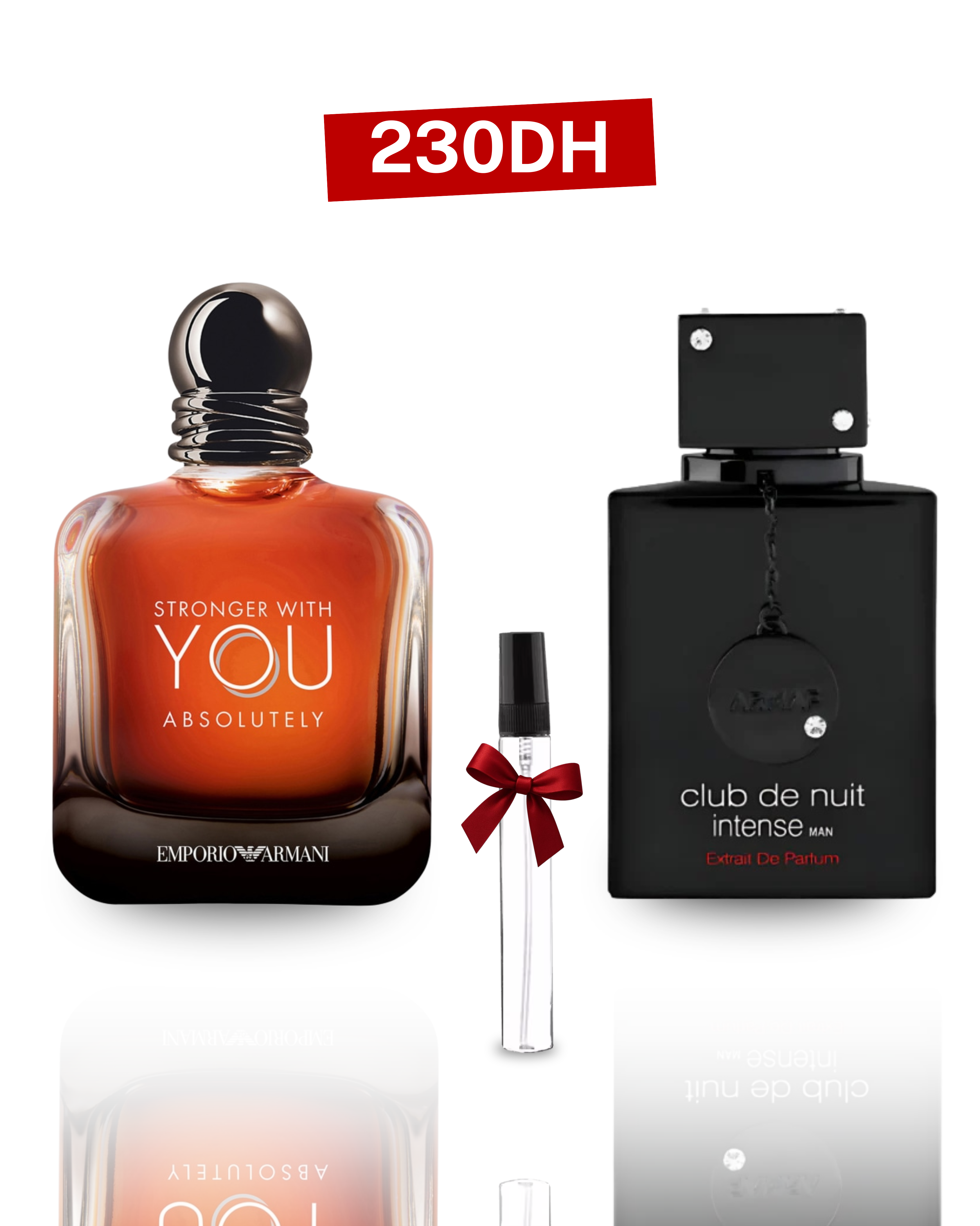Stronger With You Absolutely 10ml + Club de Nuit Intense Man 10ml + 10ml Gratuit
